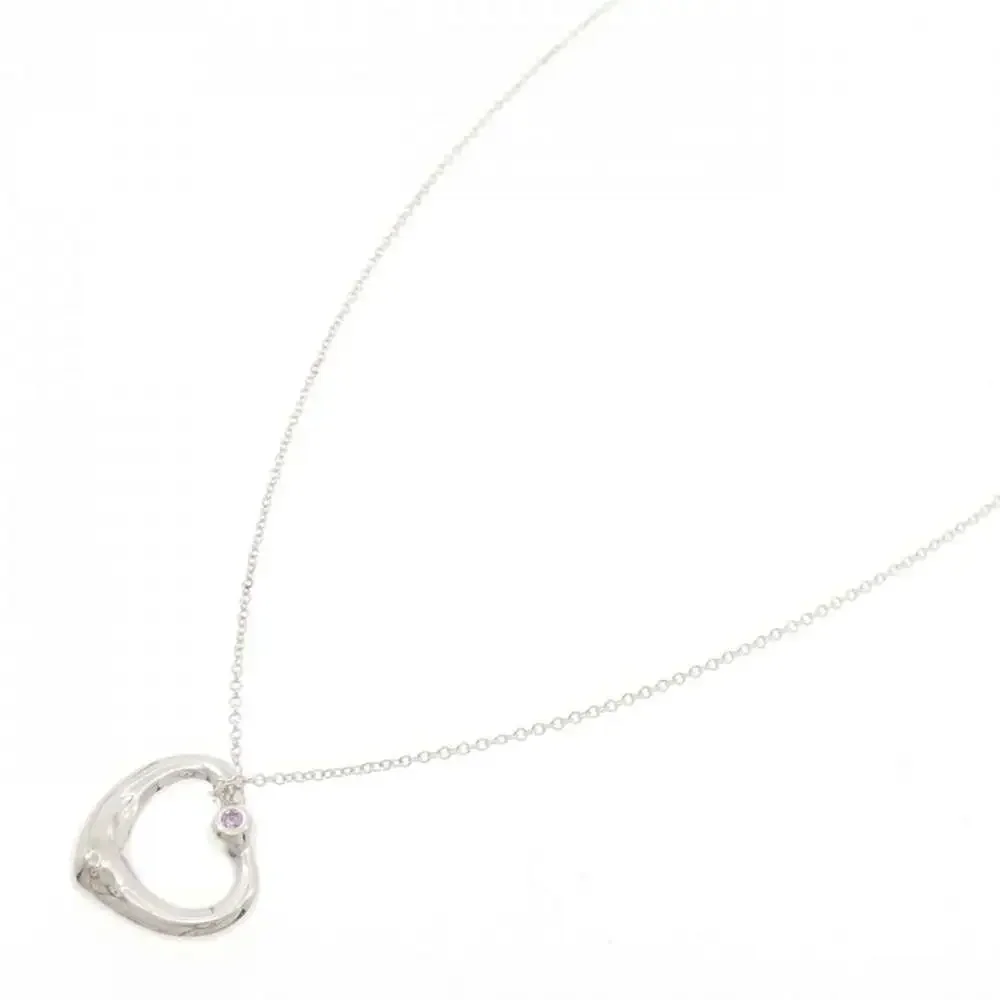 TIFFANY Silver Heart Necklace